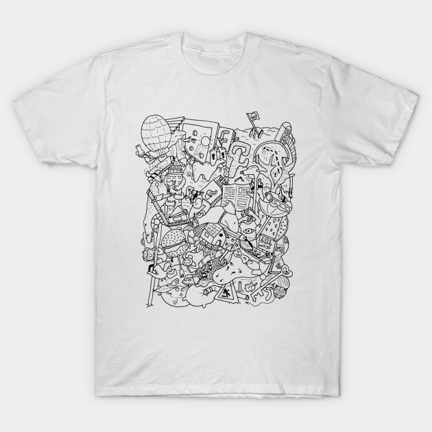 doodle dream T-Shirt by gazonula